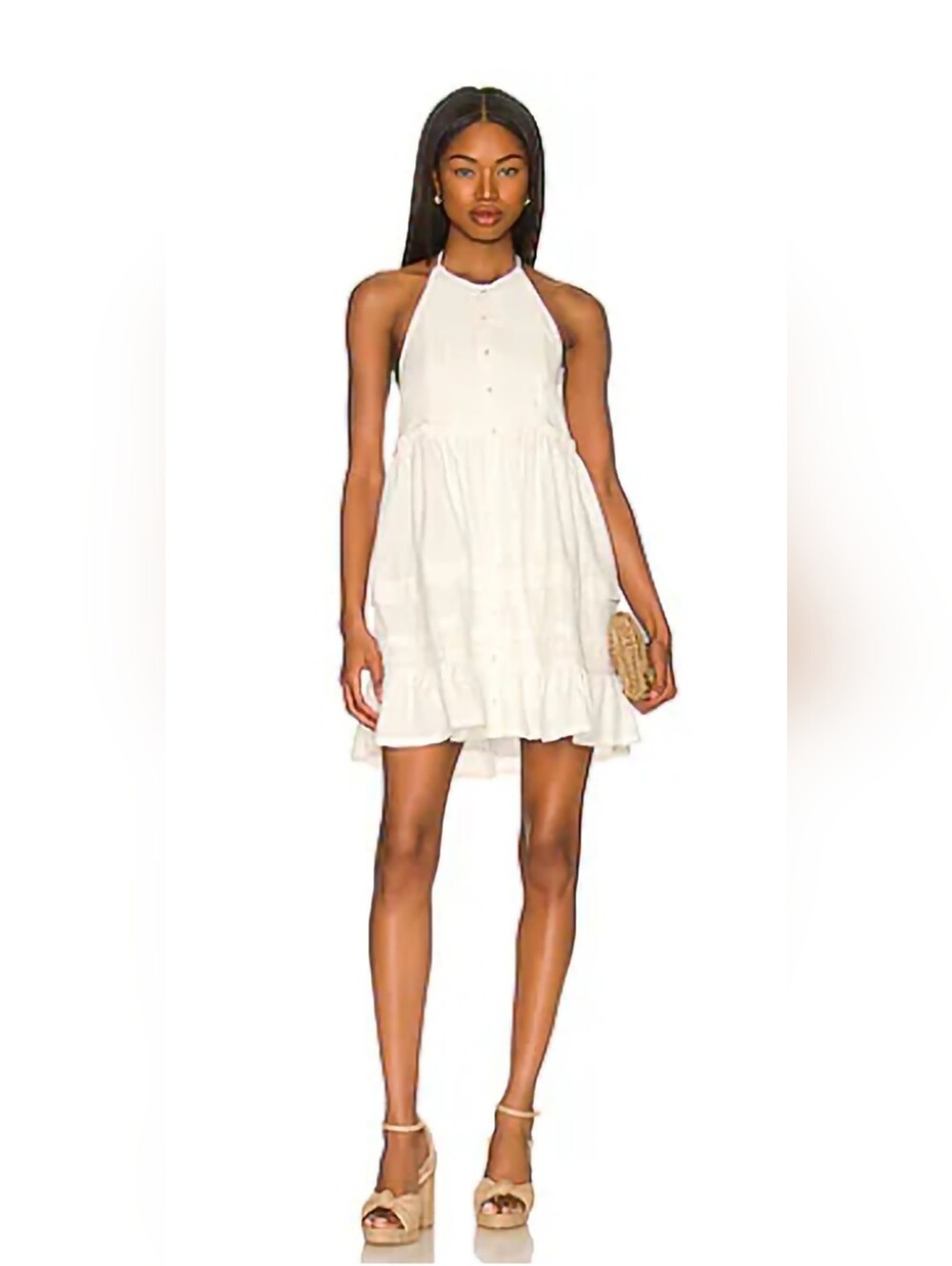 ** SOLD** Free People Desert Days Mini Dress Size Small - Picture 5 of 8